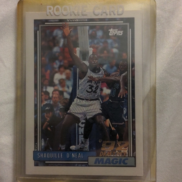 Shaq 1992 Topps Rookie Card